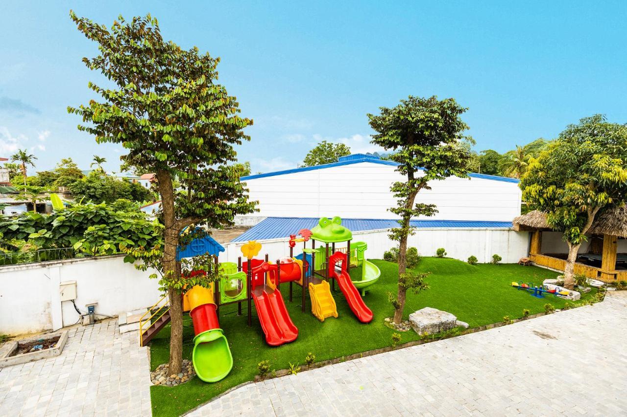 Hoa Vien Hotel - Suoi Khoang Kim Boi Hòa Bình Eksteriør bilde